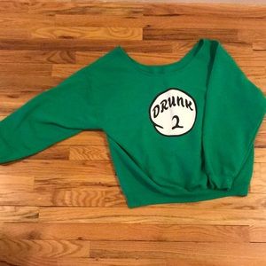 Drunk 2-Off The Shoulder Sweater-Size:XL